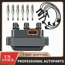 For 2005-2010 Ford Mustang V6 4.0L FD480 Ignition Coil & Spark Plug & Wire Set