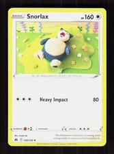 Snorlax 109/159 SWSH: Crown Zenith Rare NM on eBay