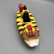 HASBRO VTG 1986 GI JOE TIGER FORCE TIGER FISH BOAT VEHICLE INCOMPLETE