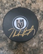 Zach Whitecloud Signed Vegas Golden Knights autographed Puck auto