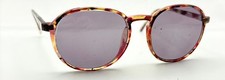 Vintage Multi-Color Translucent Oval Sunglasses FRAMES ONLY