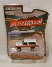 1984 '84 CHEVY CHEVROLET K5 BLAZER SUV ALL-TERRAIN R16 GREENLIGHT DIECAST 2024