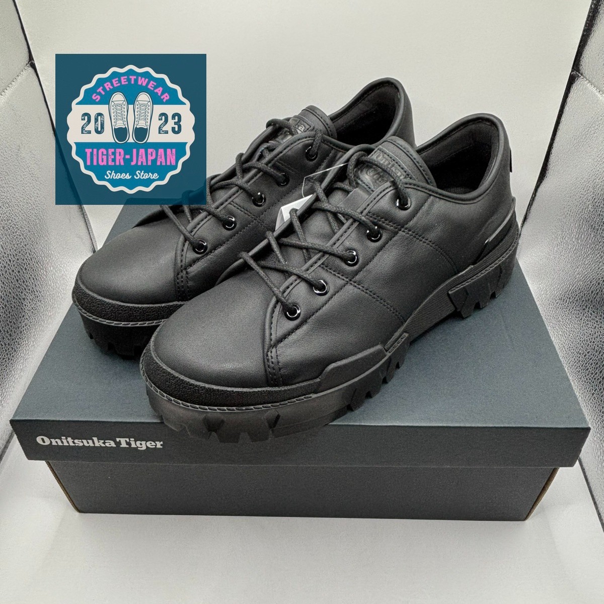 Onitsuka Tiger HMR PEAK LO G-TX 1183C528 001 BLACK BLACK Men Onitsuka Tiger HMR PEAK LO G-TX 1183C528 001 BLACK BLACK Men