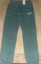 NWT Abercrombie Kids Boys' 13/14 golf club loose cinched sweatpants Deep Sage