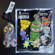 Hedorah - Godzilla Tokidoki 3D Figural Bag Clip Kaiju Monogram NEW