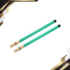 Bamboo Drum Stick Brushes Drumsticks Brush Music Lover Percussion Green