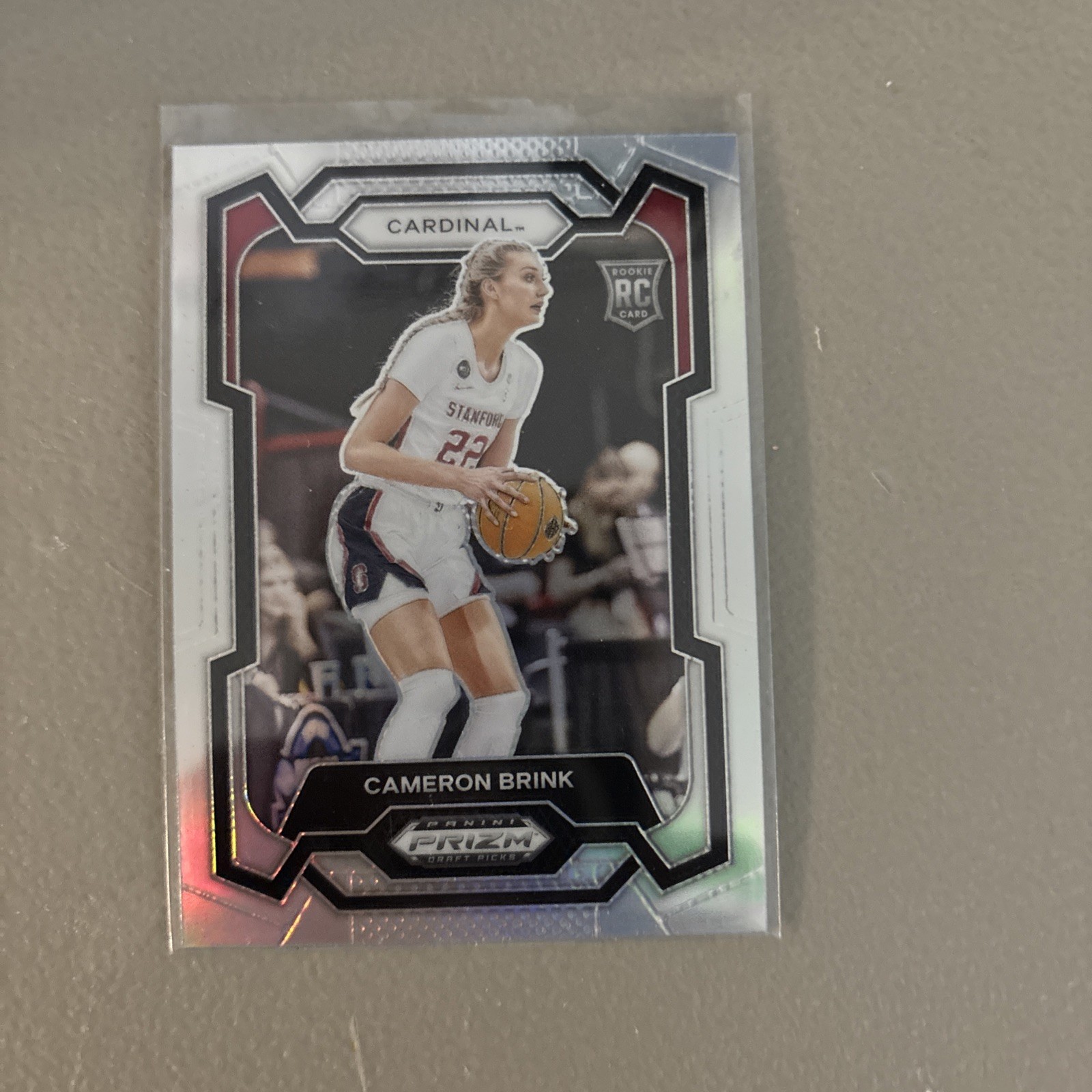 2024-25 Panini Prizm Draft Picks Cameron Brink Silver Prizm #89 LA Sparks