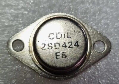 2SD424 CDIL Transistor silicio NPN, Uce = 180V, Ic = 15A, CDIL TO-3 ...