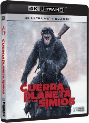 La Guerra del Planeta de los Simios Ultra HD Blu-ray 4K REGION LIBRE.A-B-C (4K S
