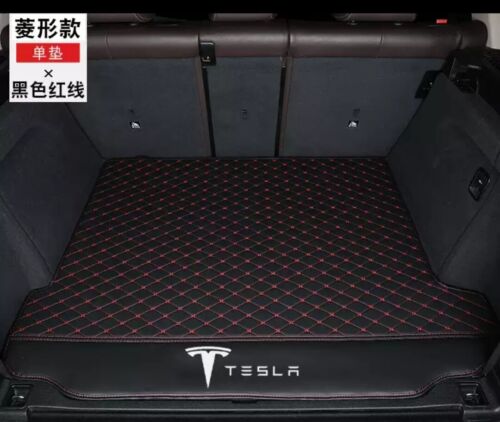 For Tesla model-3-S-X Y 2010-2022 Car Trunk Mat Waterproof Liners All Weather - Picture 1 of 22