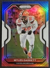 2020 Panini Prizm Football Red White and Blue Prizm Myles Garrett #62