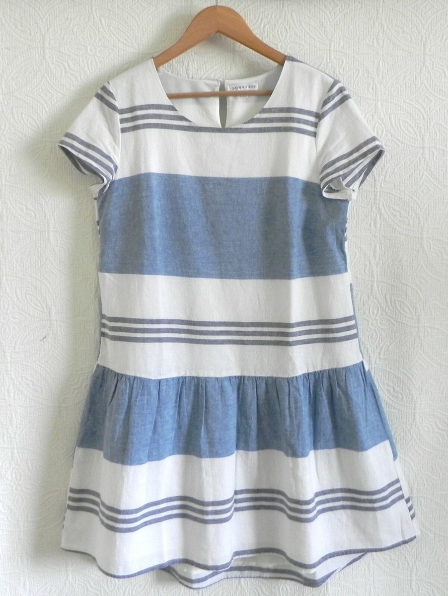 drop waist dress with short sleeves Lulu Drop Waist Mini Dress Light Mocha / M main image 1