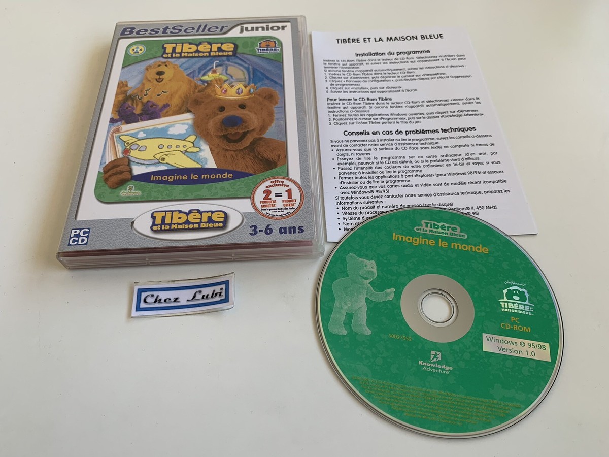 Jeu PC Tibère Et La Maison Bleue - Éducatif, Neuf Sous Blister - Français