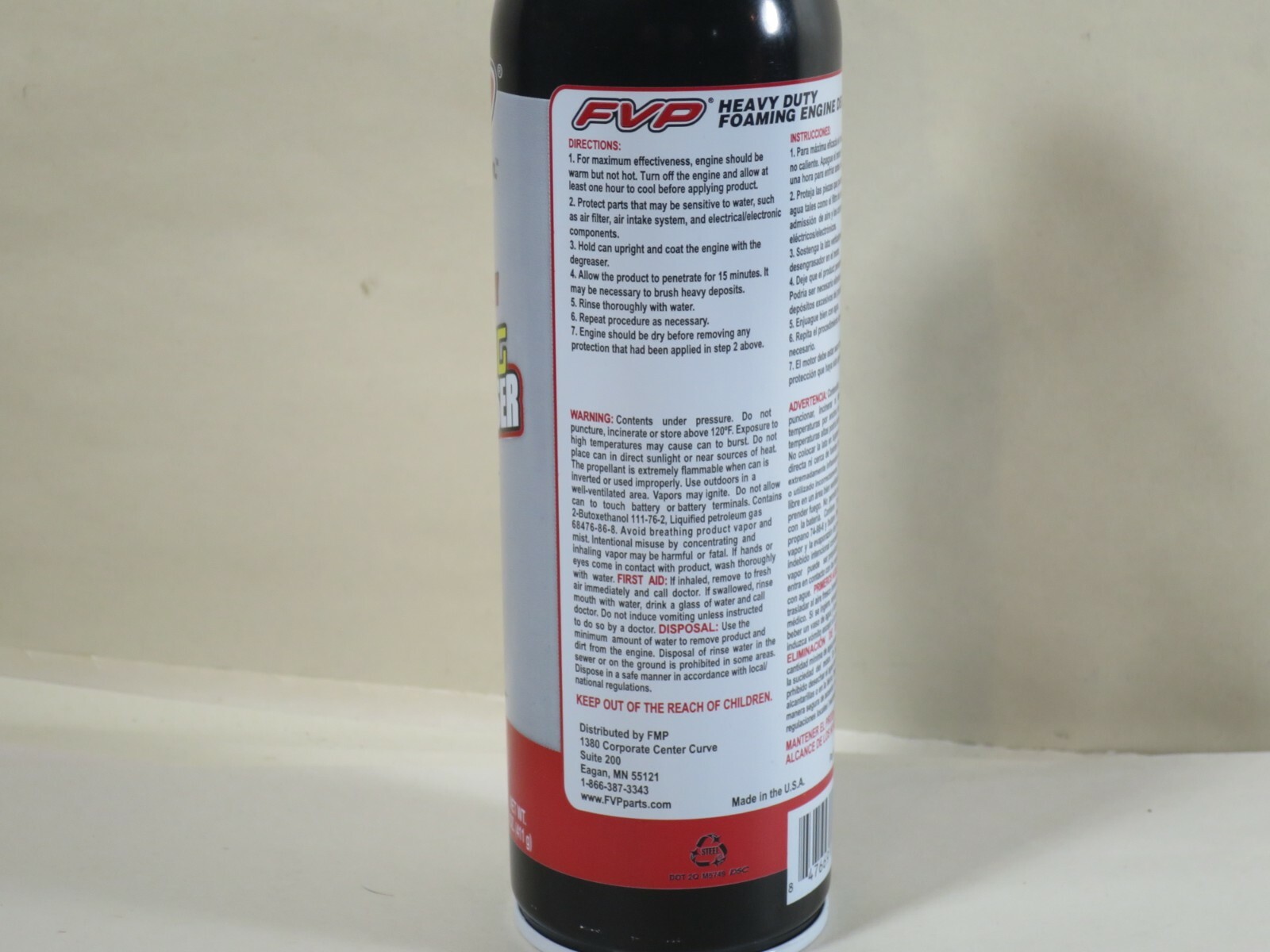 FVP ED14.5 Heavy Duty Foaming Engine Degreaser 14.5oz eBay