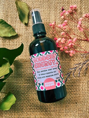 GODDESS ENERGY Botanical Room Spray Aromatherapie Crystal Infused Fragrance
