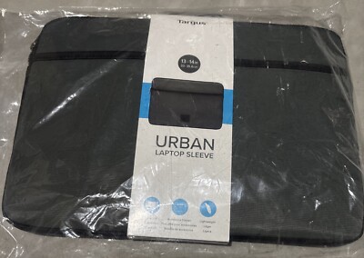 Targus Men's Laptop Sleeve Bag Travel Attachment Nylon Carrying Case 13-14 INCH