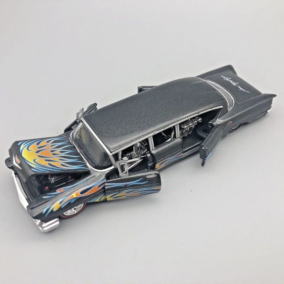 M2 Machines 1958 58 Chevy Impala Limo Limousine Diecast 1/64 Dave Chang Design - Image 2 of 4