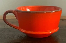 Vintage Metlox Poppytrail Red Rooster Coffee Cup Mug MCM