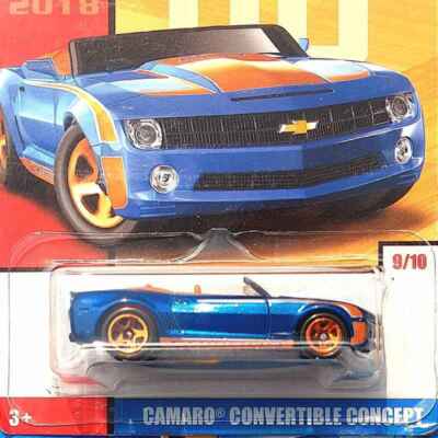 ミニカー Hot Wheels Camaro Convertible Concept 50 Amazon.com: 2008 Hot Wheels New Models White Camaro