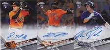 2017 Topps Chrome Donnie Hart Auto Rookie Baltimore Orioles