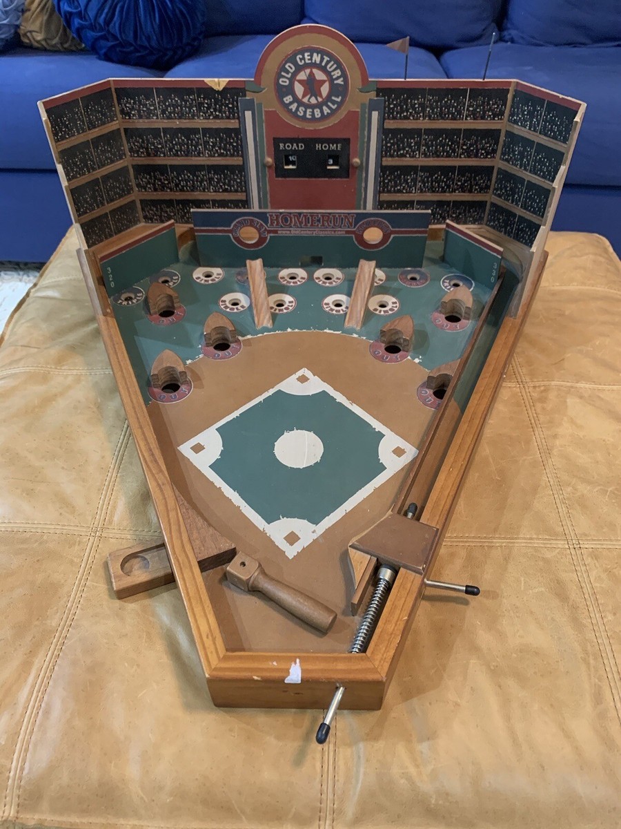 Vintage Old Century Baseball Game 26” Wood Construction Classic