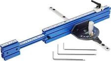 Table Saw Miter Gauge Fence w/11 Preset Angle