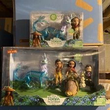 JAKKS PACIFIC DISNEY RAYA AND THE LAST DRAGON PETITE RAYA & FRIENDS SET Of 2