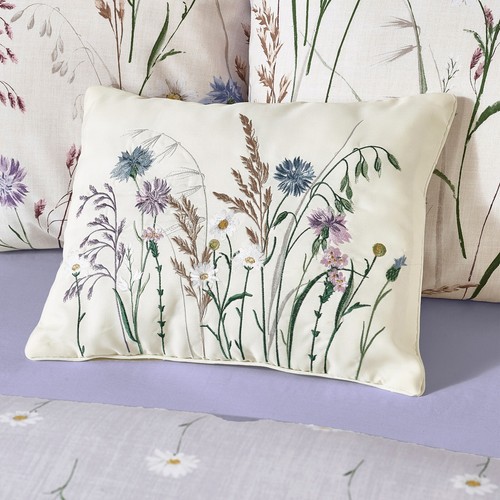 Catherine Lansfield Grasmere Floral Reversible Duvet Cover Bedding Range Lilac - Picture 15 of 53