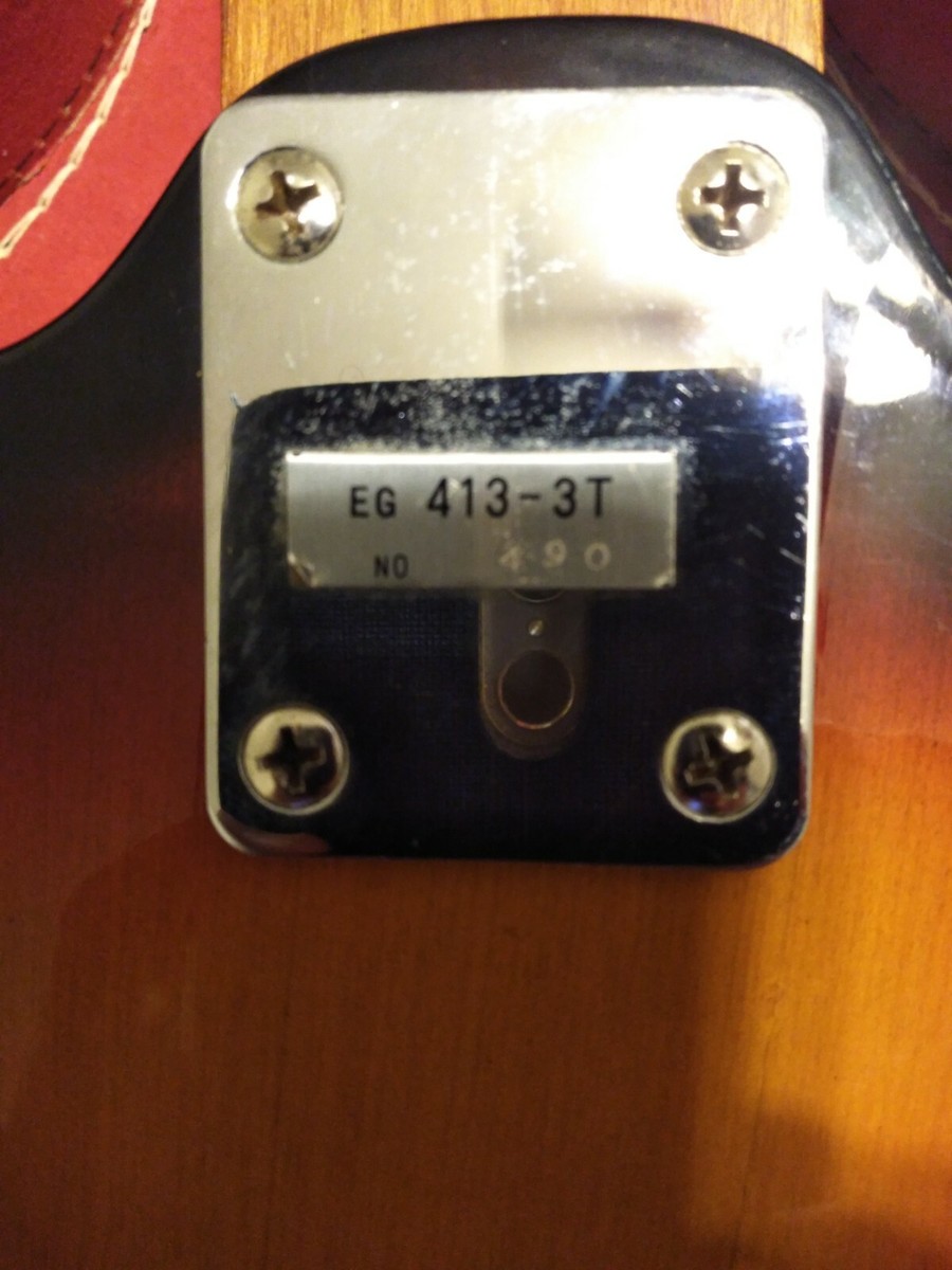 Teisco Model EG 413-3T Norma Japanese Electric Guitar 1969