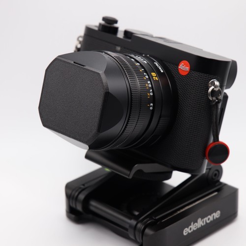 SnapOn Lens Cap for Leica Q / Q2 / Q3 OEM Square Hood Simple / Low