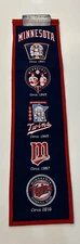 Minnesota Twins MLB Baseball Winning Streak Embroidered Heritage Banner