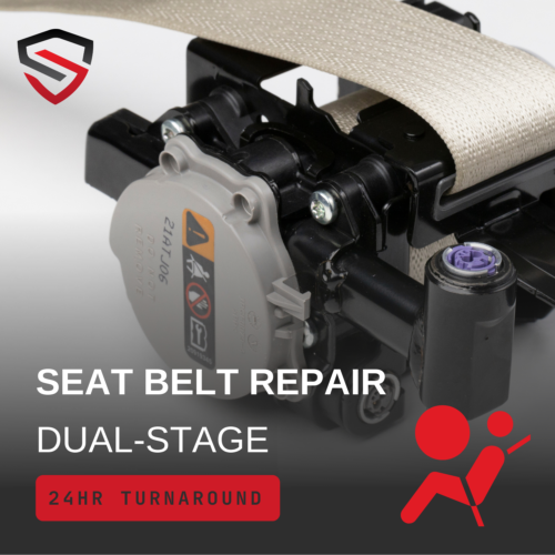 DUAL STAGE DEPLOYED SEAT BELT REPAIR SERVICE - FOR ALL MAKES & MODELS - ⭐⭐⭐⭐⭐ - Picture 1 of 6