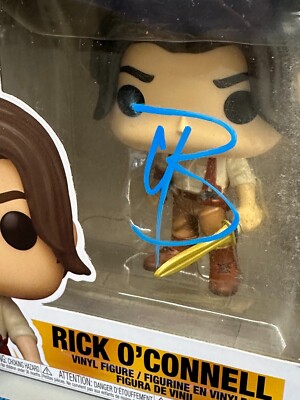 BRENDAN FRASER MUMMY RICK O'CONNELL 1080 SIGNED AUTOGRAPHED FUNKO