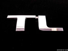 2004-2006 ACURA TL REAR TRUNK GATE CHROME EMBLEM LOGO BADGE LETTERS OEM