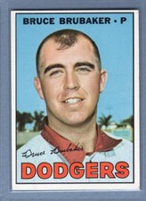 1967 Topps #276 Bruce Brubaker EX G0416B