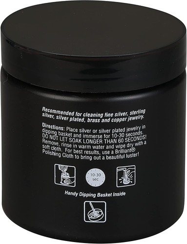 Brilliant 240Ml Silver Jewellery Cleaner with Cleaning Basket - Picture 3 of 5
