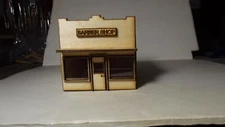 H.O. Scale Early 20th Century Barber Shop Kit. Laser Cut LB#28