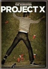 Project X DVD, 2012, Widescreen Miles Teller/Thomas Mann/Oliver Cooper 