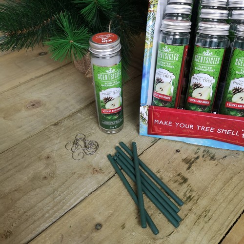 6 Scentsicles Scented Hanging Ornaments Sticks for your Christmas Tree - Picture 7 of 18