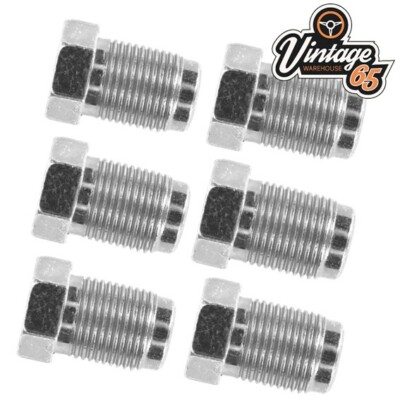 Metric Brake Line Fitting Kit For 3/16" Tube. (Iso/Bubble Flare - Foto 11