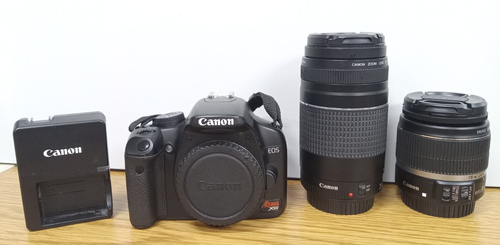 Canon EOS Rebel XSi 12.2MP DSLR Camera Bundle/Kit - Fully Functional, Nice Shape