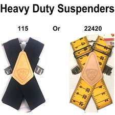 Assorted, Rooster Group 2" Wide Heavy Duty Suspenders