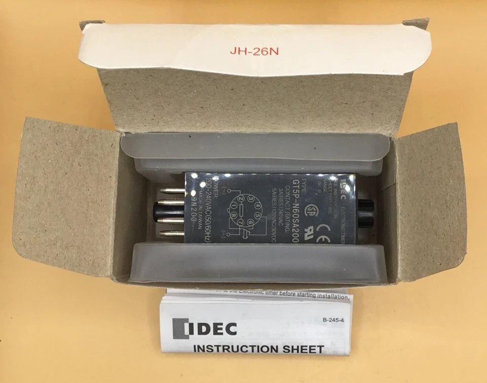 IDEC GT5P ELECTRONIC TIMER 200-240VAC - Image 4 of 4