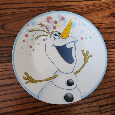 皿・プレート BLUE OLAF Disney Frozen Olaf Blizzard Buddy Ceramic Plate 7⅜