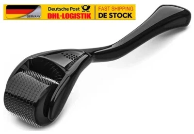 MARKENLOS Microneedling Dermaroller 0,3mm 540 Nadeln für Haut Bart Körper Gesicht