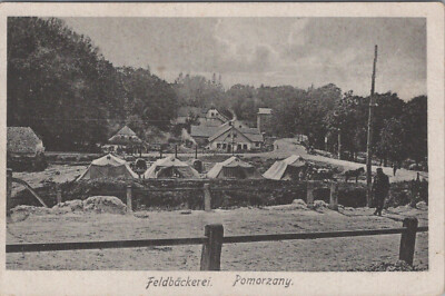 Ak, Ansichtskarte, Feldbäckerei - Pomorzany, 1918 (BM)50758