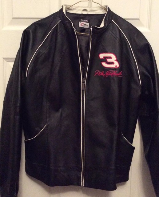Dale Earnhardt #3 Wilson's Chase Leather Jacket Woman Size Large | eBay