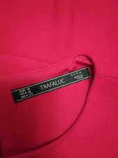 Zara Trafaluc, Venetian red, mini dress