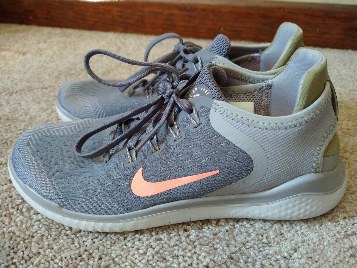 Free Rn Flyknit Crimson Pulse Size Nike Free RN 2018 Gunsmoke