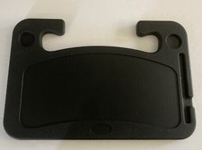 Car Steering Wheel Desk Food Table for Car Tray Fits Most Black